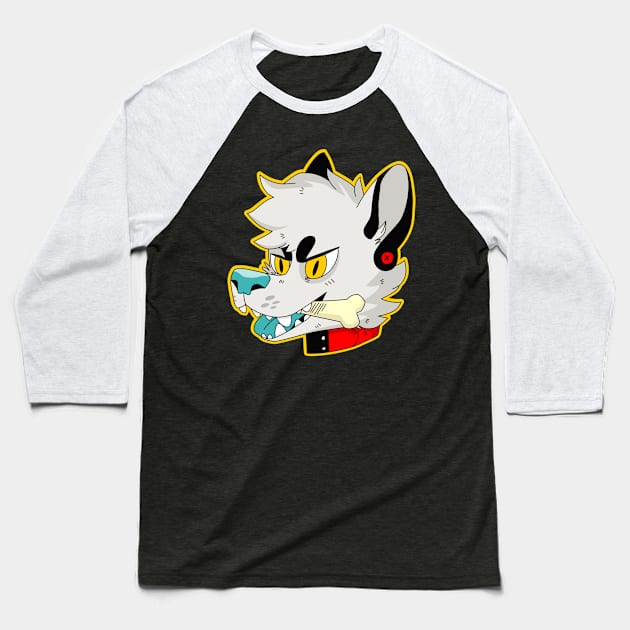 Ghost Baseball T-Shirt by 70v